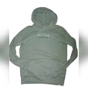 Hollister Sage Green Hoodie, Small